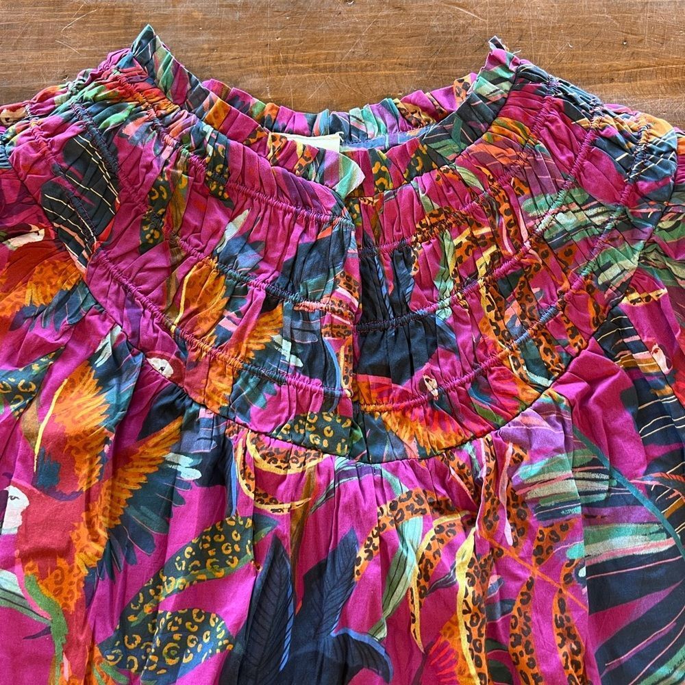 FARM Rio Pink Multi Tropical Mini Dress - Picture 5 of 5